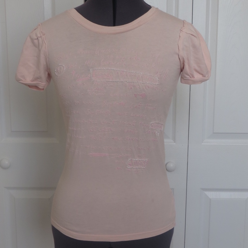 🔴CLEARANCE🔴 Size P Juicy Couture Party List Tee